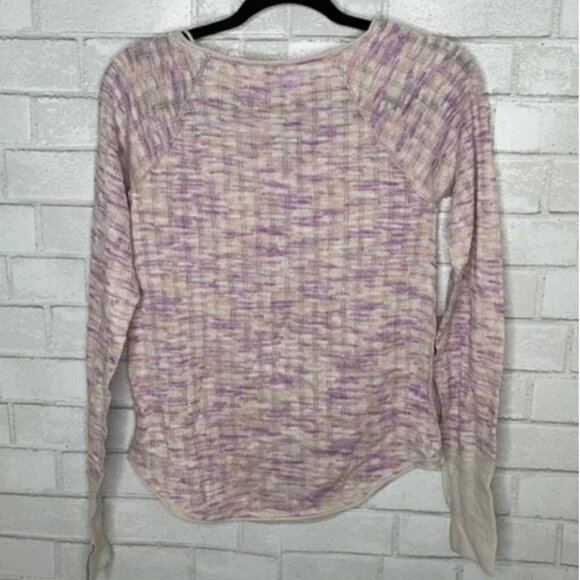 NWT Free People Spaced Out Long Sleeved Knit Top - Picture 7 of 10